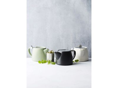 Theepot met thee infuser mat saliegroen 500ml