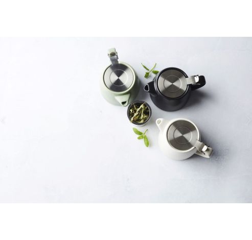 Theepot met thee infuser mat saliegroen 500ml  Point-Virgule