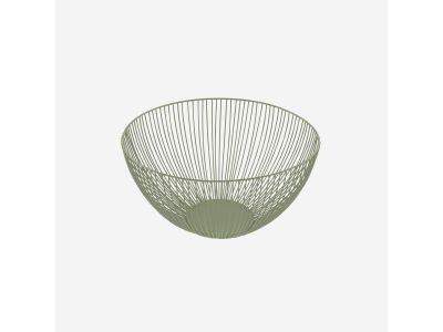 Wire mand saliegroen ø 25cm H 14cm