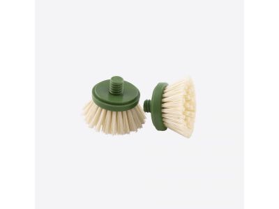 Set de 2 têtes de rechange pour brosse à vaisselle en bambou