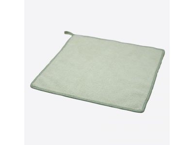 Chiffon en fibre de bambou vert 25x25cm