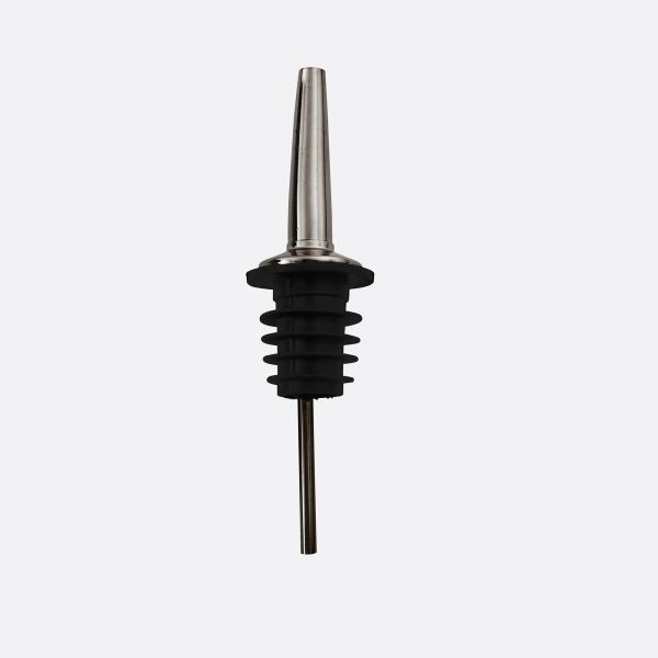 Point-Virgule Schenktuit uit rvs metallic zwart ø 2.8cm H 11.2cm