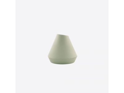 Vaas uit bamboevezel saliegroen ø 11cm H 10.5cm