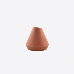 Point-Virgule Vaas uit bamboevezel terracotta ø 11cm H 10.5cm 