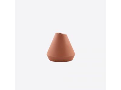 Vaas uit bamboevezel terracotta ø 11cm H 10.5cm