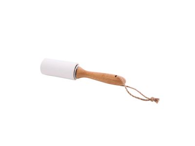 Rouleau à vêtements avec poignée en bambou 23.5cm