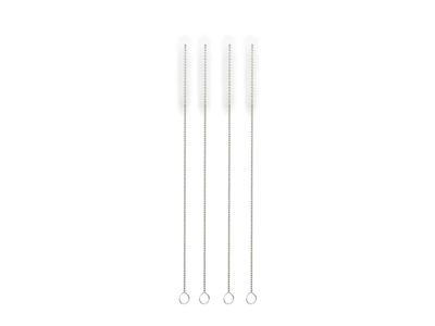 Set van 4 reinigingsborsteltjes voor cocktailrietjes 20cm
