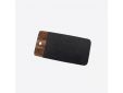 Serveerplank uit acaciahout en graniet 24.2x14.3x1.2cm