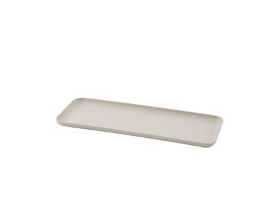 Dienblad uit bamboevezel naturel by Margriet Foolen 32x12x1.5cm