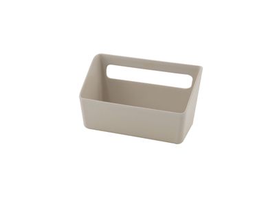 Aanrechtbakje uit bamboevezel naturel by Margriet Foolen 22x9.3x11.8cm