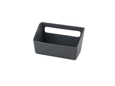 Aanrechtbakje uit bamboevezel donkergrijs by MF 22x9.3x11.8cm