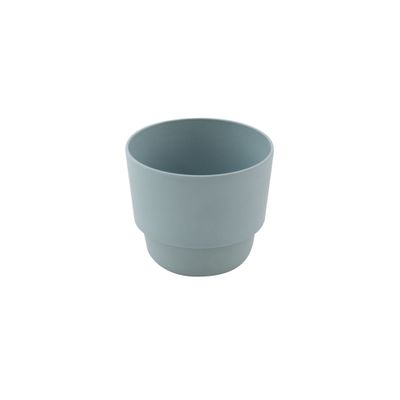 Kruidenpot uit bamboevezel mist blauw by MF Ø 13.7cm H 11.8cm  Point-Virgule