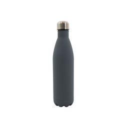 Point-Virgule Bouteille isotherme double paroi en inox gris ciment 750ml 