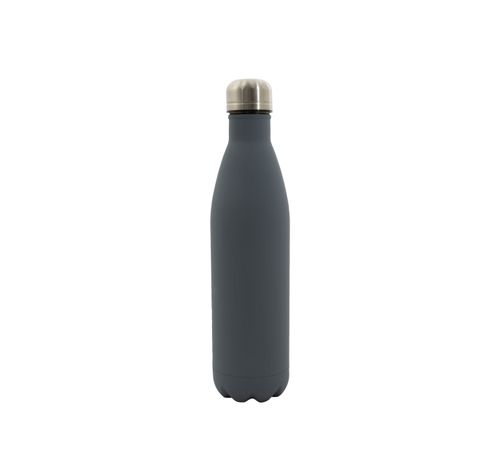 Bouteille isotherme double paroi en inox gris ciment 750ml  Point-Virgule