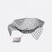 Wire Envelope mand zwart 30x30x7.5cm 