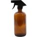 Point-Virgule Boston fles uit glas met spray amber 500ml