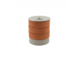 Terracotta kiemtoren met 4 schalen