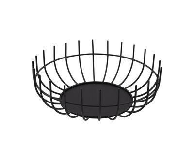 Wire mand zwart by Tore Bleuzé Ø 30cm