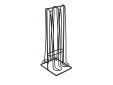 Wire capsulehouder zwart voor 32 koffiecups