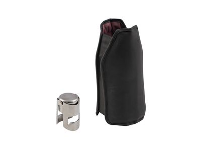 Set van champagnestop en wijnkoeler uit nylon