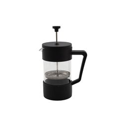 French press cafetière uit glas zwart 600ml 