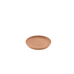 Point-Virgule Plantenschotel - gerecycled plastic, hout- en steenpoeder terracotta Ø 17.5cm H 2.2cm