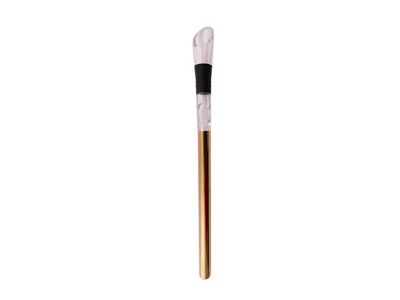wijnkoelstick uit rvs-acryl metallic goud 31.5cm