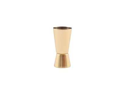 cocktailmaatje uit rvs goud 30/50ml