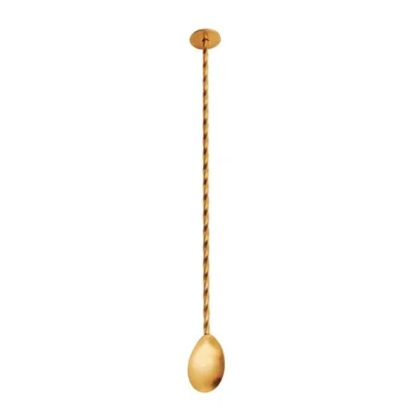 barlepel uit rvs goud 26.5cm 