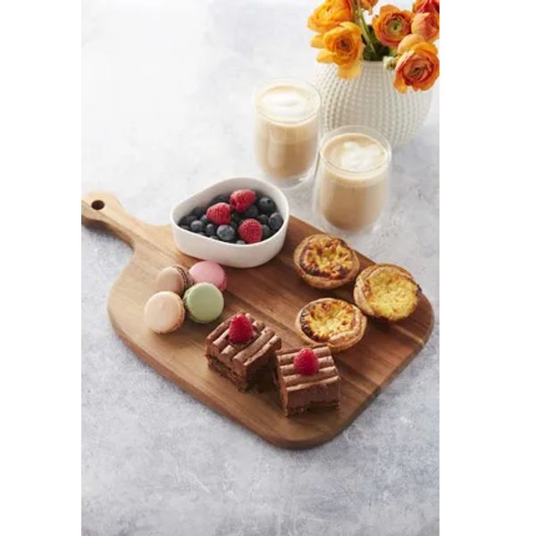 Serveerplank met handvat uit acaciahout 40x25.4x1.5cm FSC® 