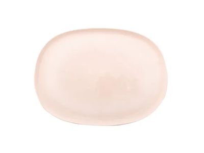 serveerschotel uit keramiek gebroken wit 35x26cm