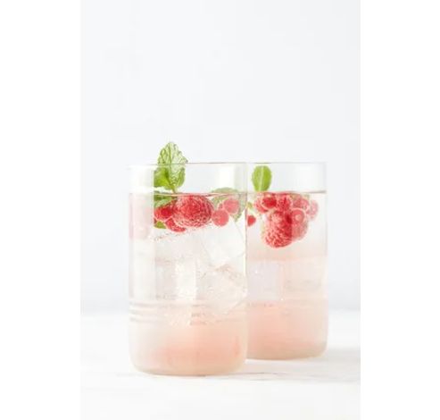 set de 4 verres en verre upcyclé transparent 400ml  Point-Virgule