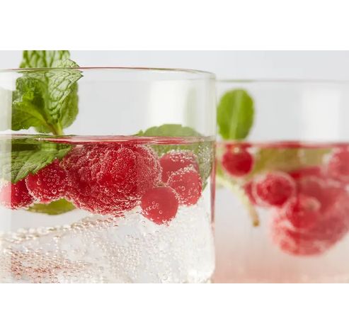 set de 4 verres en verre upcyclé transparent 400ml  Point-Virgule