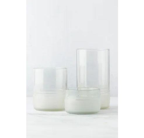 set de 4 verres en verre upcyclé transparent 250ml  Point-Virgule