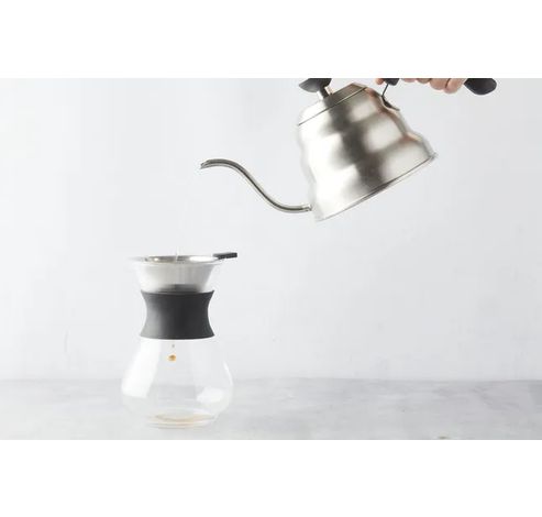 pour over koffiezetapparaat uit glas zwart 400ml  Point-Virgule