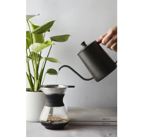 pour over cafetière en verre noir 400ml  Point-Virgule