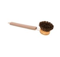 brosse à vaisselle hêtre, silicone taupe 21cm FSC 100%  