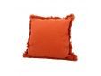 sierkussen uit 100% gerecycleerd katoen terracotta 45x45cm
