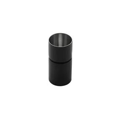 Point-Virgule verre mesureur en inox noir 30/50 ml 