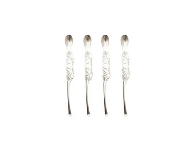 set de 4 fourchettes à homard en acier inoxydable 16.5cm