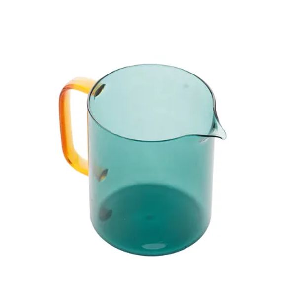 karaf uit borosilicaat groen/amber  730ml (per 6st.) 