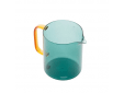 karaf uit borosilicaat groen/amber  730ml 