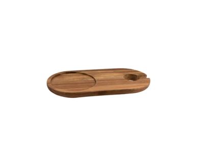 Sharing planche en acacia pour apéritief 22x11x2cm FSC 100% 