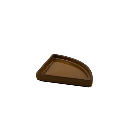 Sharing 1/4 tapas bord uit steengoed keramiek 13x13x2cm Cumin