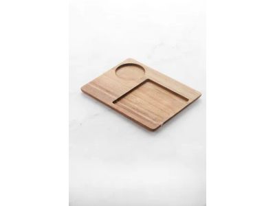 Sharing rechthoekige hamburgerplank 33x22x2cm FSC 100% 