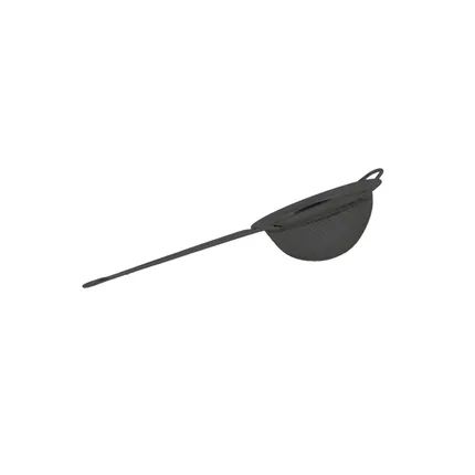 cocktail infuser in rvs zwart 22x9x4cm