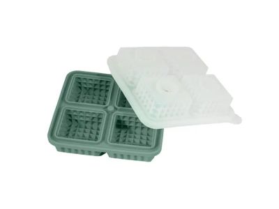 ijsvorm spike kubus 14x14x6cm Forest Green