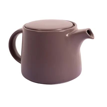 theepot uit steengoed 8x7x7cm Midnight Mocha
