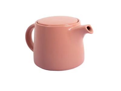 théière en grès avec infuseur en acier inoxydable Rose Sand 600ml