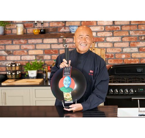 KEN HOM WOK ZWART 35 CM  Ken Hom